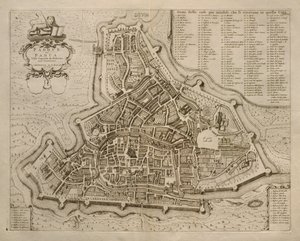 Map of Padua, from 